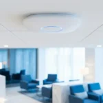 iBeeQ WiFi 6 enterprise access point — professional hotel network installation