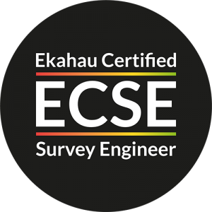 Logo Ekahau Certified Survey Engineer