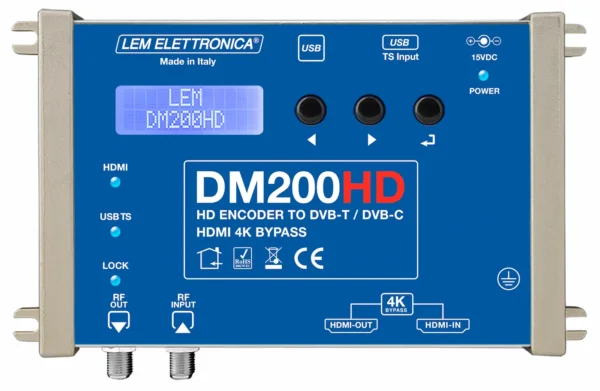 Modulator DVB-T:C - DM200HD-HD