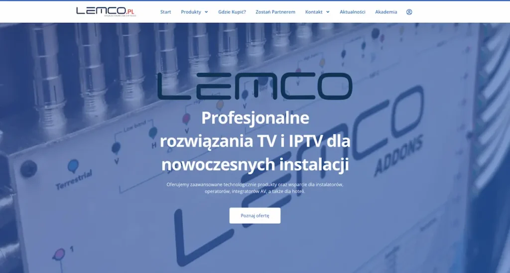 Lemco.pl - polska strona Lemco