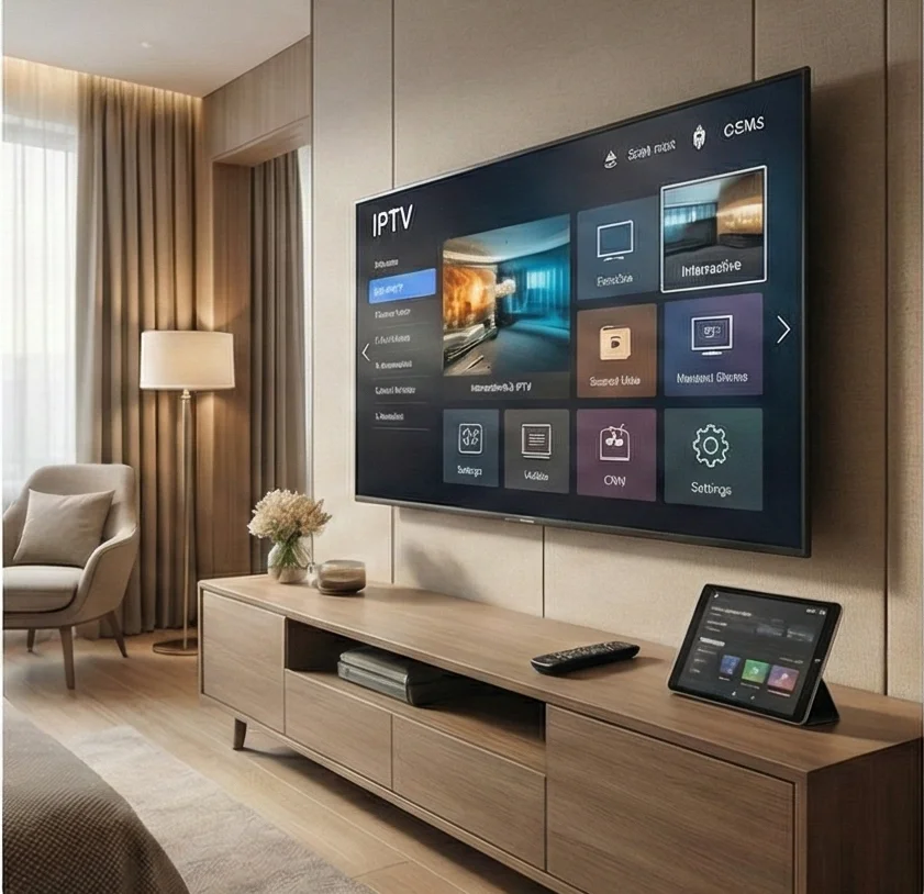 Nowoczesny system IPTV i CMS dla hoteli premium - interaktywna telewizja hotelowa i zarządzanie treścią