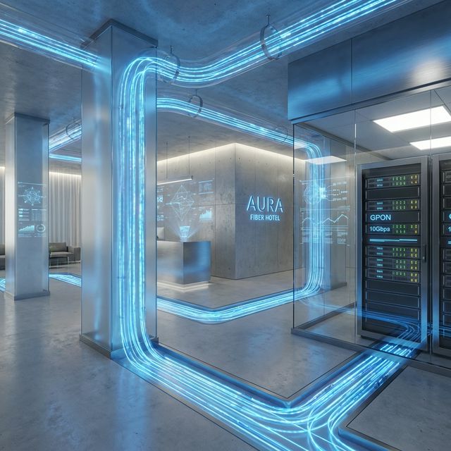 Modernizacja WiFi 6 i infrastruktury GPON w hotelu
